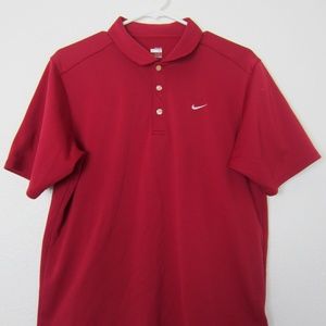Nike Fit Dry Red M Polo Shirt
